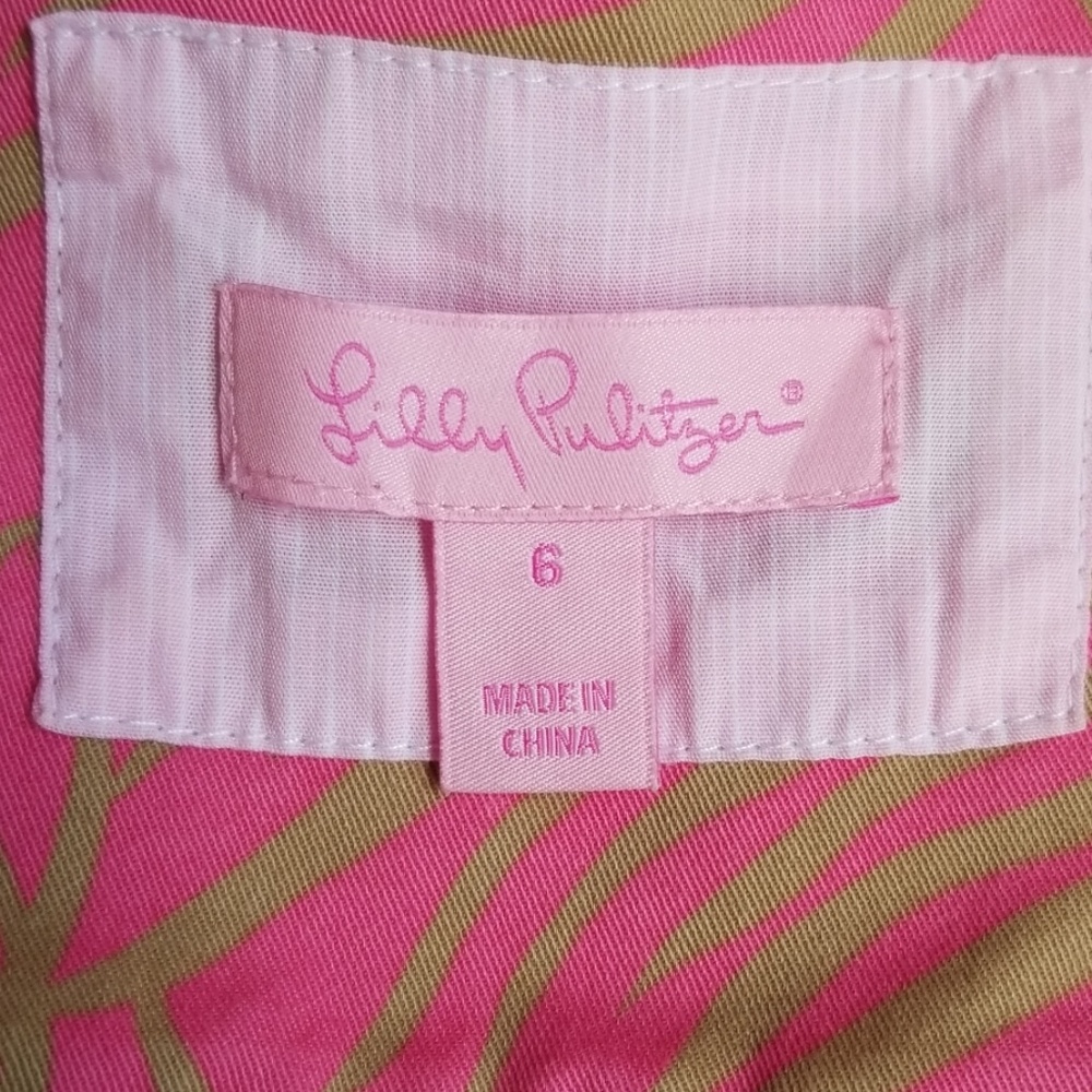 Lilly Pulitzer safari shift dress - Picture 4 of 8